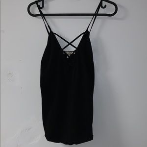 Express strappy V neck tank